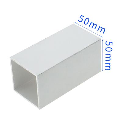 China Partition Manufacturers Construction Industry Direct Special Aluminum Square Tube for sale