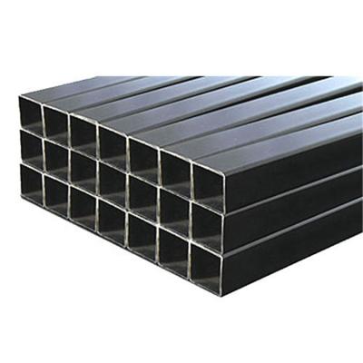 China Liquid Carbon Steel Square Pipe 40x40 80x80 A36 Rectangular Tube for sale