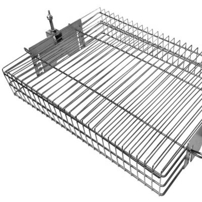 China Large Easily Cleaned Spit Rotisseries Stainless Steel Multi-Use Basket for sale