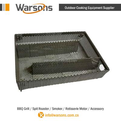 China Easily Cleaned Cold Pellet Smoker Box Stainless Steel Smoke Tray for sale