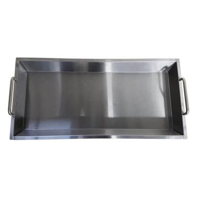 China Stainless Steel Spindle Dustproof Cutting Tray Cyprus Grill Tray Minin for sale