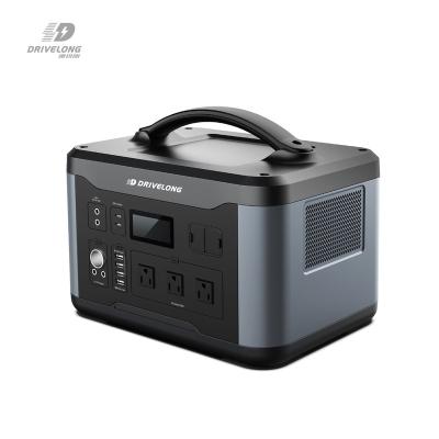 China Lithium Battery Power Station Wireless Charging 1000W Portable Solar Generator for sale