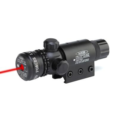 China Aluminum Tactical Red Laser Sight With Pressure Switch And 2 Mounts for sale