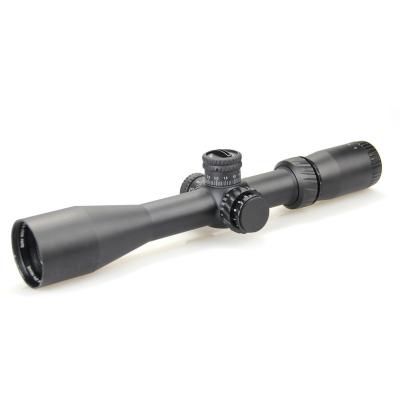 China Aluminum Factory Focus HL4-14X44 30mm Optical Tube Red&Green&Blue Riflescope Side Glass Etched For Hunting for sale