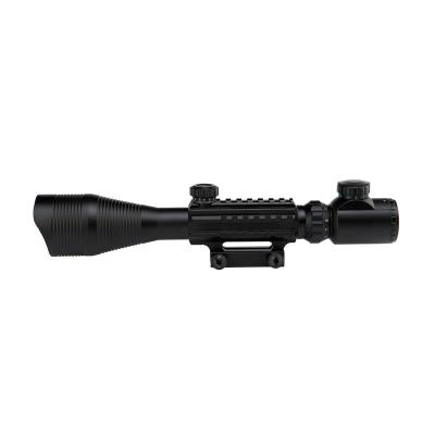 China High quality aluminum Riflescope C4-12X50EG tri rail. Red&Green illumination, adjustable turrets with 1/4 MOA Per Click Adjustment for sale