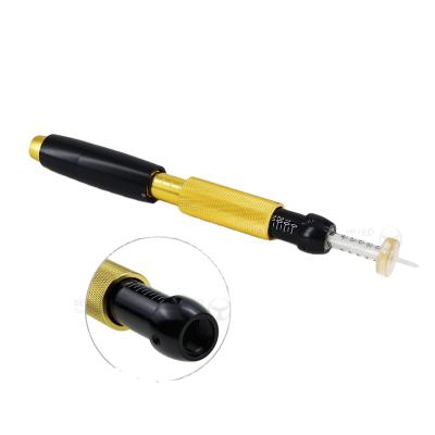 China Skin tightening lip lifter noneedle hyaluronic injection hyaluronic pens in glod for sale