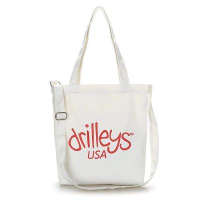 China Custom Made Durable Reusable Eco Friendly Handled Logo Tote Shopping Bags Cotton Canvas Bag for sale