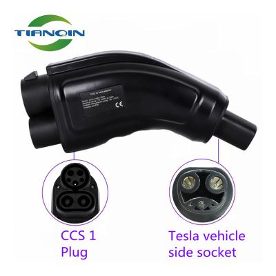 China To Fast Charge All EV DC Tes La Tes Portable Electric Car CCS 1 Combo Adapter Fast Charging Electric Car Charger 200A Connector for sale