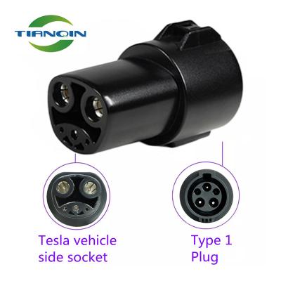 China EVSE Adapter J1772 Connector EV Charger Thermoplastic Type 1 Electric Vehicle Car Charging J1772 EV Plug Adapter for sale