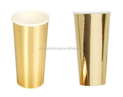 China Recycled custom mirri metallic paper for paper cups for sale