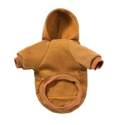 China Sustainable Fashion Pet Puppy Clothes Custom Cotton Comfort Hoodie Dog Clothes for sale