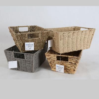 China Factory Direct Selling Viable High Quality Household Storage Basket Woven Decorative Woven Baskets for sale