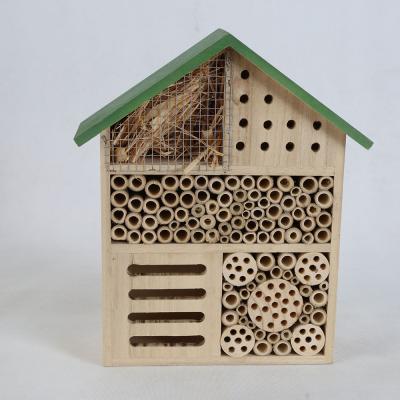 China Creative Wooden Bird House Sustainable Plant Hot Selling Custom Wooden Cavity Bird Houses for sale