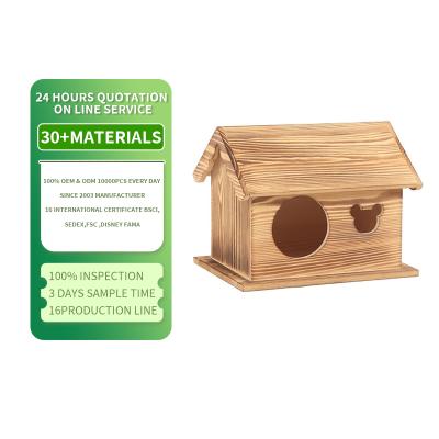 China Professional Manufacture Cheap Windproof Wooden Pet Windproof Cage For Hamsters for sale