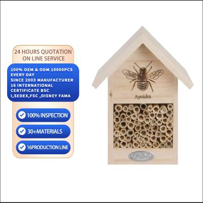 China Various Windproof Promotional Goods Using Windproof Wooden Bee Pet House for sale