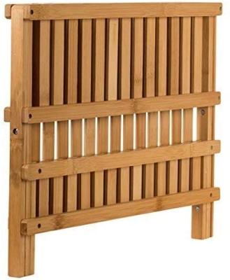 China Hot Storage Viable Components Dish To Stretch Kitchen Wooden Folding Bamboo Rack for sale