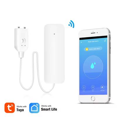 China Electronic Equipment Tuya Smart life WiFi Water Leak Alarm Sensor Wireless Water Leak Detector Flood Sensor for sale