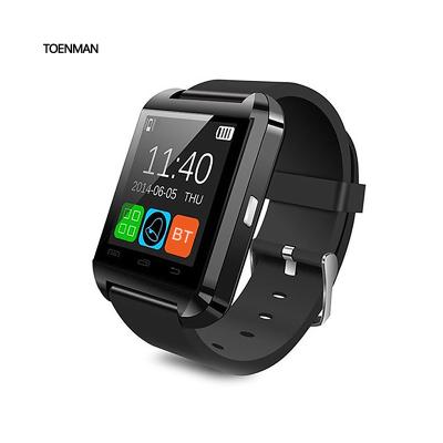 China Touch Screen Fitness Watch Wristband 1.5Inch Display Sleep Monitor Pedometer U8 Smart Dialer Smart Watch for sale