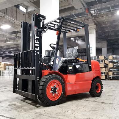 China Hotels 3 Ton Mechanical Diesel Forklift Lifting Height 3m for sale