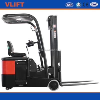 China 1 ton mini electric forklift with 3 wheel with narrow aisle 500kg for sale