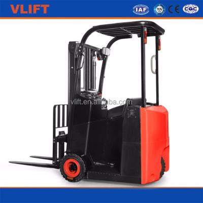 China 1 ton Mini Electric Forklift 3 wheels with solid tires for good price 1000kg for sale