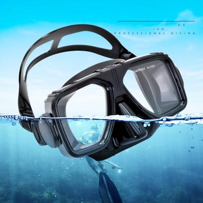 China Diving Freediving Mask Swimming Snorkeling Snorkeling Snorkel Set Tempered Glass And Full Dry Pink Swimming&Diving 180 for sale