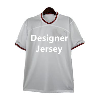 China Shirts & Tops Unisex Heavy Cotton Thick Luxury Jerseys Mens Branded Uniform Men Pour Hommes High Quality Designer Jersey For Men for sale