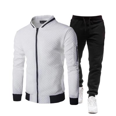 China QUICK DRY Custom Fashion Hoodie Zipper Stand Collar Jacket Coat Mens Casual Plaid Cardigan Solid Color Gym Wear for sale