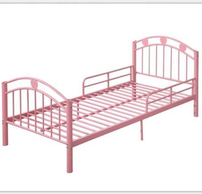 China Wall Bed Toddler Pink Metal Toodler Bed for sale