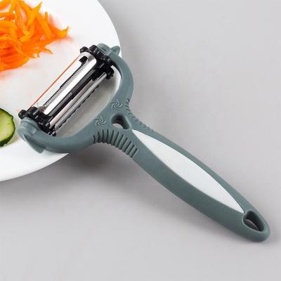 China Sustainable 360 ​​Degree Multifunctional Rotary High Quality Blades 3 In 1 Rotary Vegetable Peeler for sale