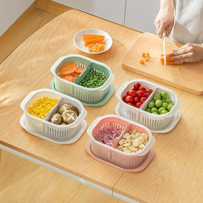 China Freshness preservation refrigerator fruit and vegetable storage box for sale