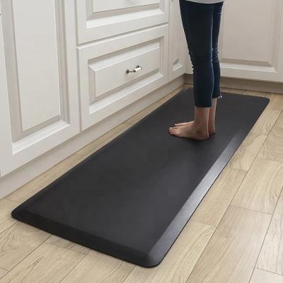 China Washable Durable Non Slip Resistant Anti Fatigue Oil Proof Floor Mat Waterproof for sale