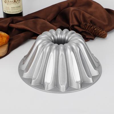 China Disposable Baking Tools Chrysanthemum Cup DIY Egg Cake Mold Tart Aluminum Mold for sale