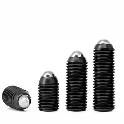 China Ball Head China Supplier Black Oxide Set Screw Ball Steel Hex Set Screw for sale