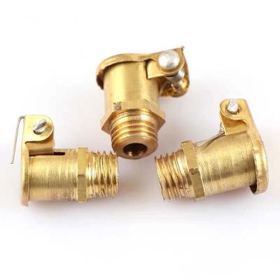 China Flat Hot Selling Brass Nipples Fitting Straight Gun Nipple For Cars for sale