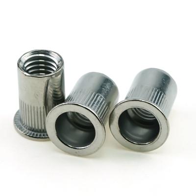 China High quality heavy industry 304 stainless steel inside insert cavity rivet nut open round head blind rivet for sale