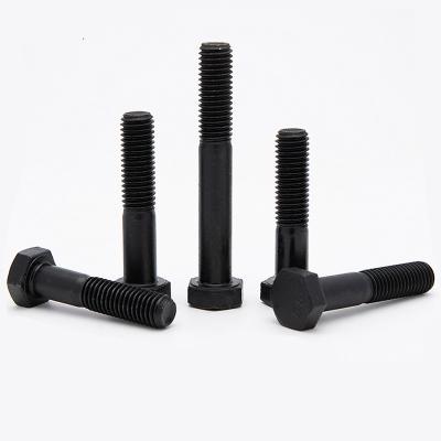 China Heavy Industry Factory Black 12.9 Din 912 Carbon Steel Hexagon Socket Head Screws High Tensile Thread Hex Socket Screws Semi Black for sale