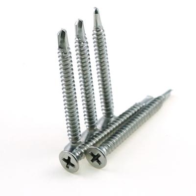 China Truss Quality Product Stainless Steel Cross Recessed Self Drilling Countersunk Head Screws for sale