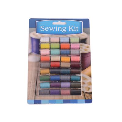 China Viable Assorted Colors Small Spools Of Polyester Sewing Thread for sale