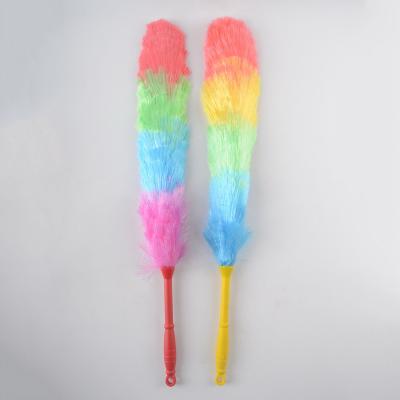 China Rainbow pp cleaning hand cleaning feather duster brush for sale