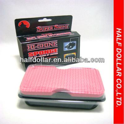 China flash shoe shine sponge/shoe shine sponge/self shining shoe polish 50179 for sale