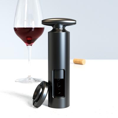 China 2 multi-fuction stored in 1 design wine corkscrew t-shaped rotating manual wine opener set gift red wine bottle opener for sale