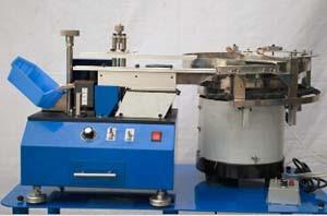 China Automatic Capacitor leg/lead Cutting Machine With Feeder for sale