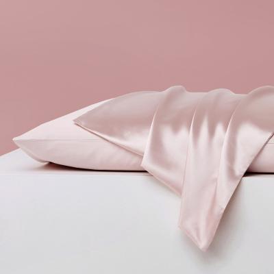 China Anti-Pull Mulberry Silk Pillow Case 22mm Luxury High Quality 100% Silk Pillowcases With Gift Box Queen Size for sale