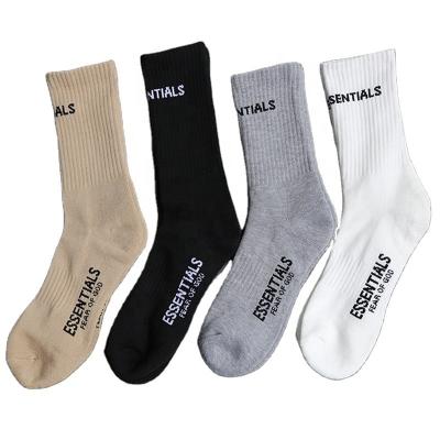 China QUICK DRY autumn high street hip hop cotton towel sports socks men women sweat-absorbent non slip all match socks for sale