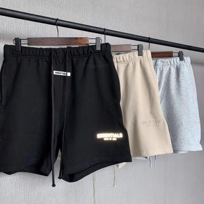 China Ttrending Mens Womens Stretching Drawstring Panties Summer Embroidery Jogger Kanye West Streetwear Shorts for sale