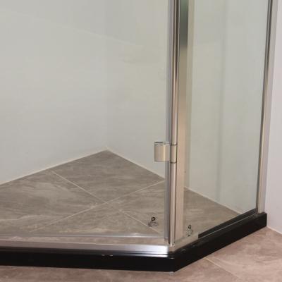 China Modern Diamond Shower Enclosure with Rain Glass for sale