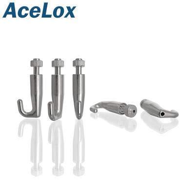 China Heavy Industry Cable and AceLox Wire Rope Clamp of Suspension Kits for Hanging Systems and Picture Lighting of Hanging Systems for sale