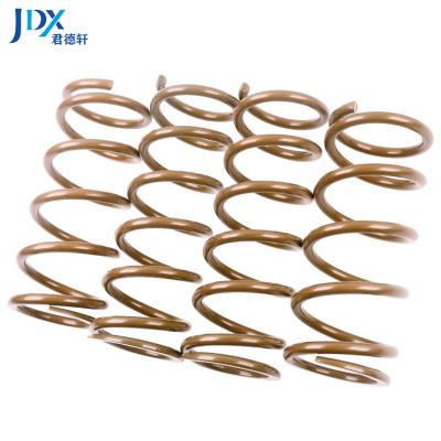 China Coil Damping Gr4 Rubber Sheet Metal Spring Furniture Lc80 Coil Spring Flat Titanium Open Coil Spring Supplier for sale