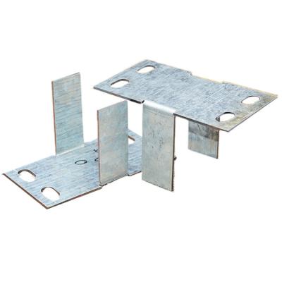 China Invisibile Aluminum Metal Aluminum Z Connectors Triangle Connector Timber Shelf Train Bracket For Building for sale